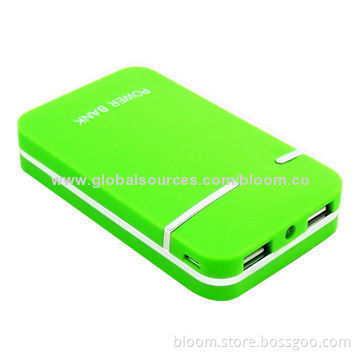 8,000mAh USB Mobile Phone Charger, High-capacity for iPhone 5/4/4S/iPad/HTC/HuaweiNew